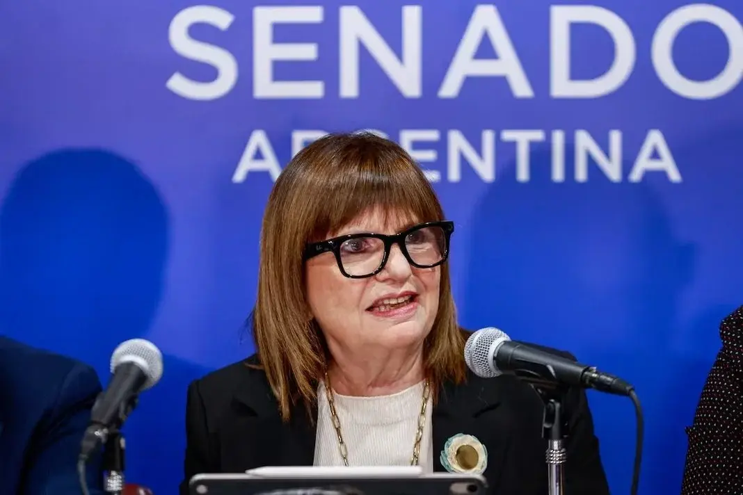 Bullrich defendió el proyecto de los libertarios.