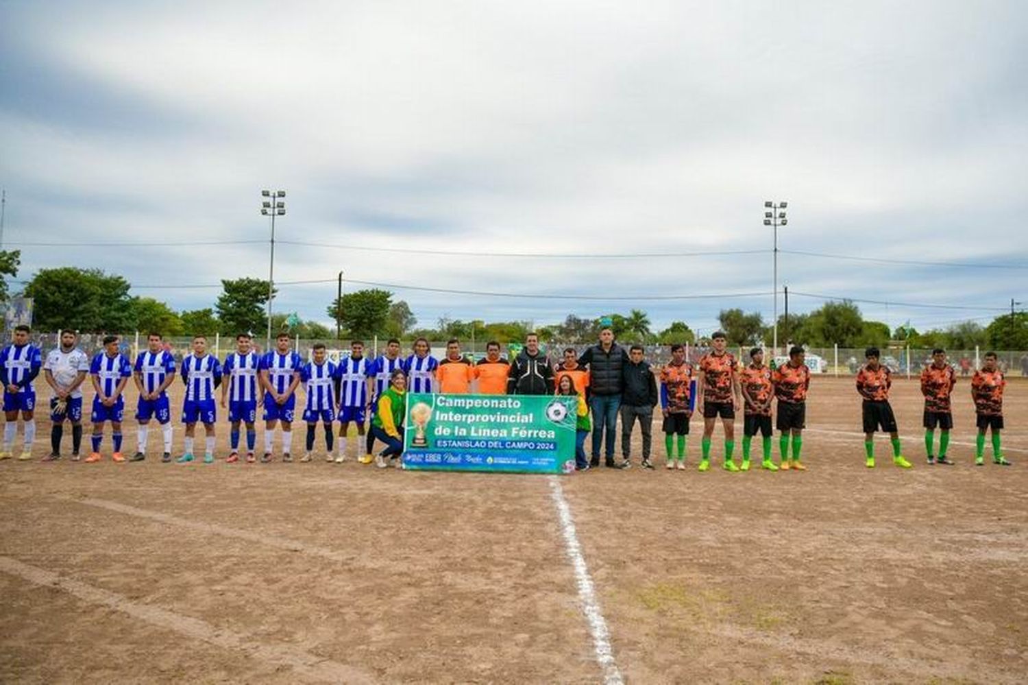 Eber Solís participó torneo de fútbol en Estanislao del Campo