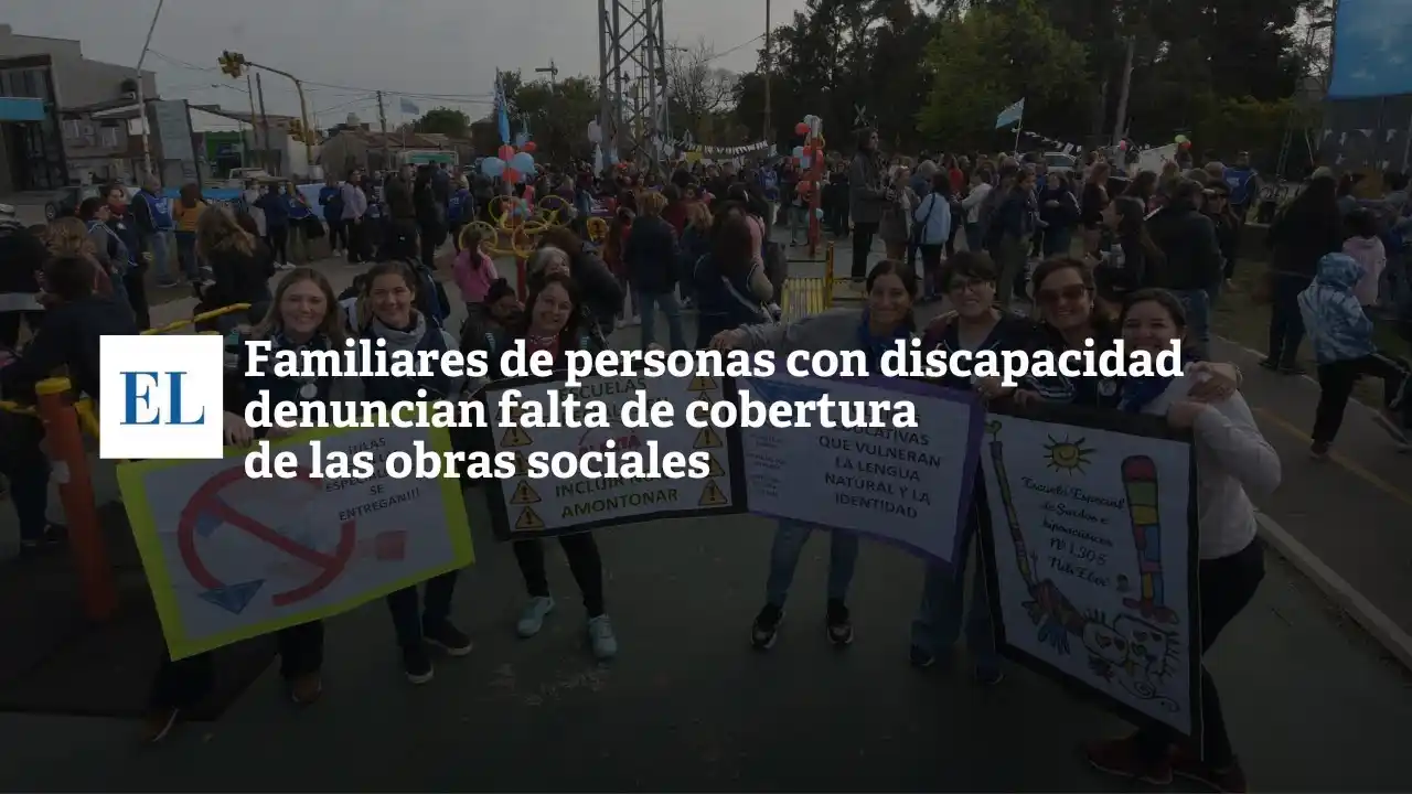 Familiares de personas con discapacidad denuncian falta de cobertura de las obras