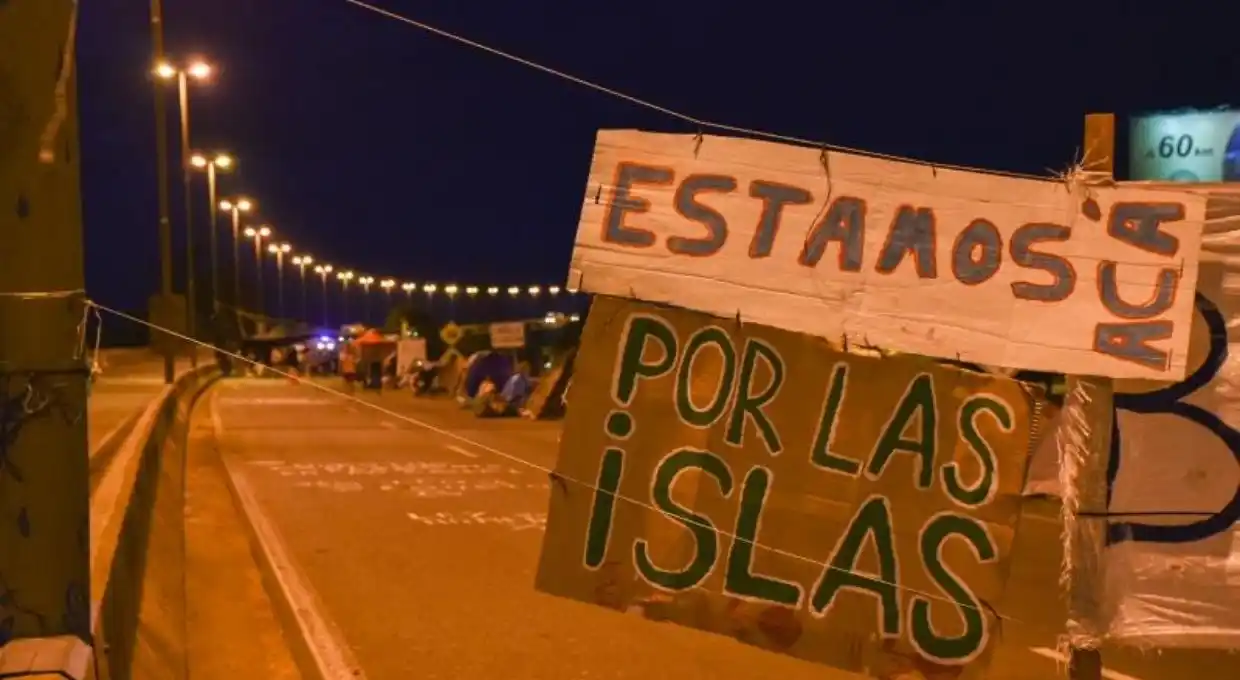 La Multisectorial Humedales cierra la protesta con un festival