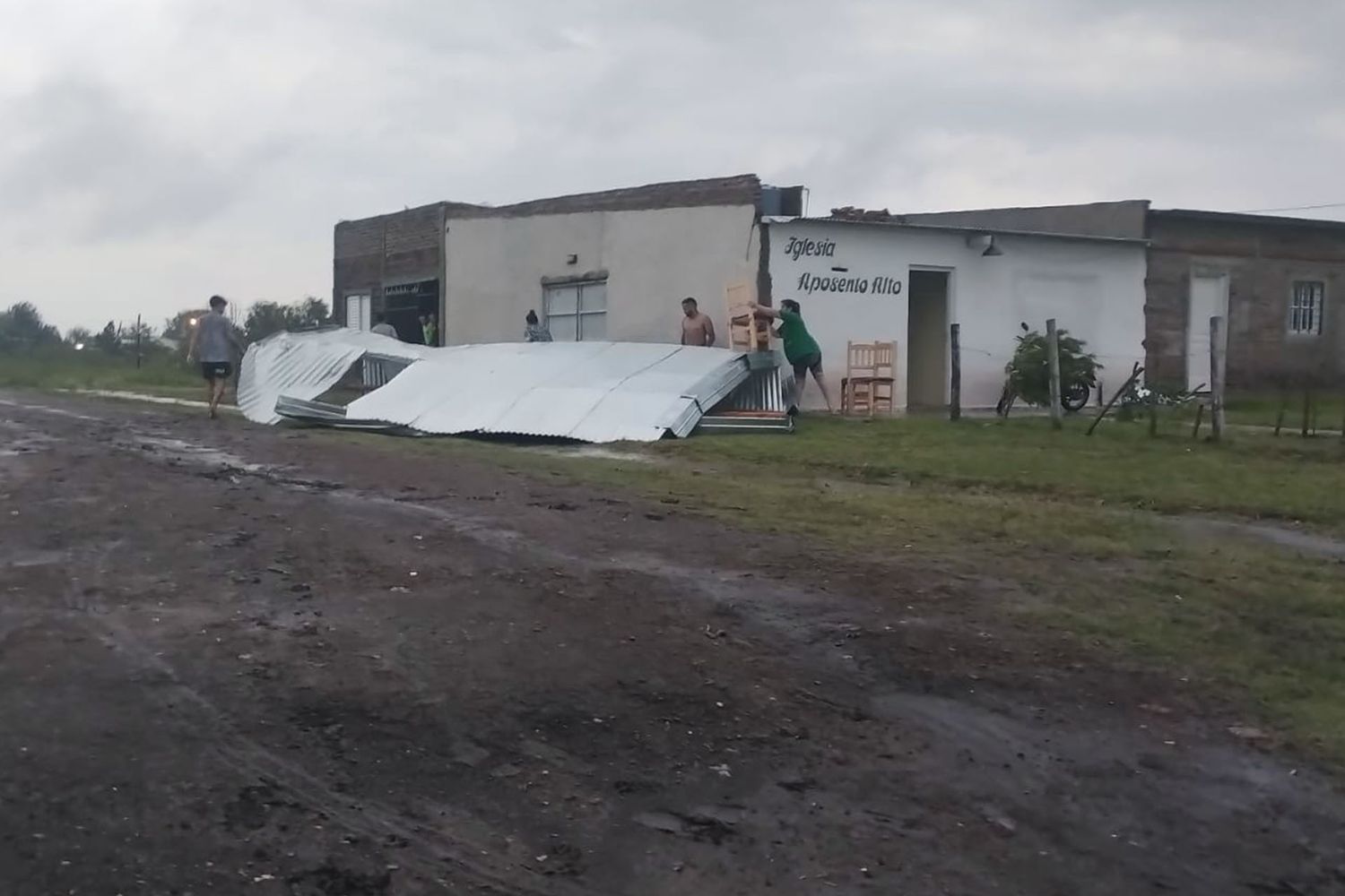 La provincia asiste a las familias afectadas por las tormentas