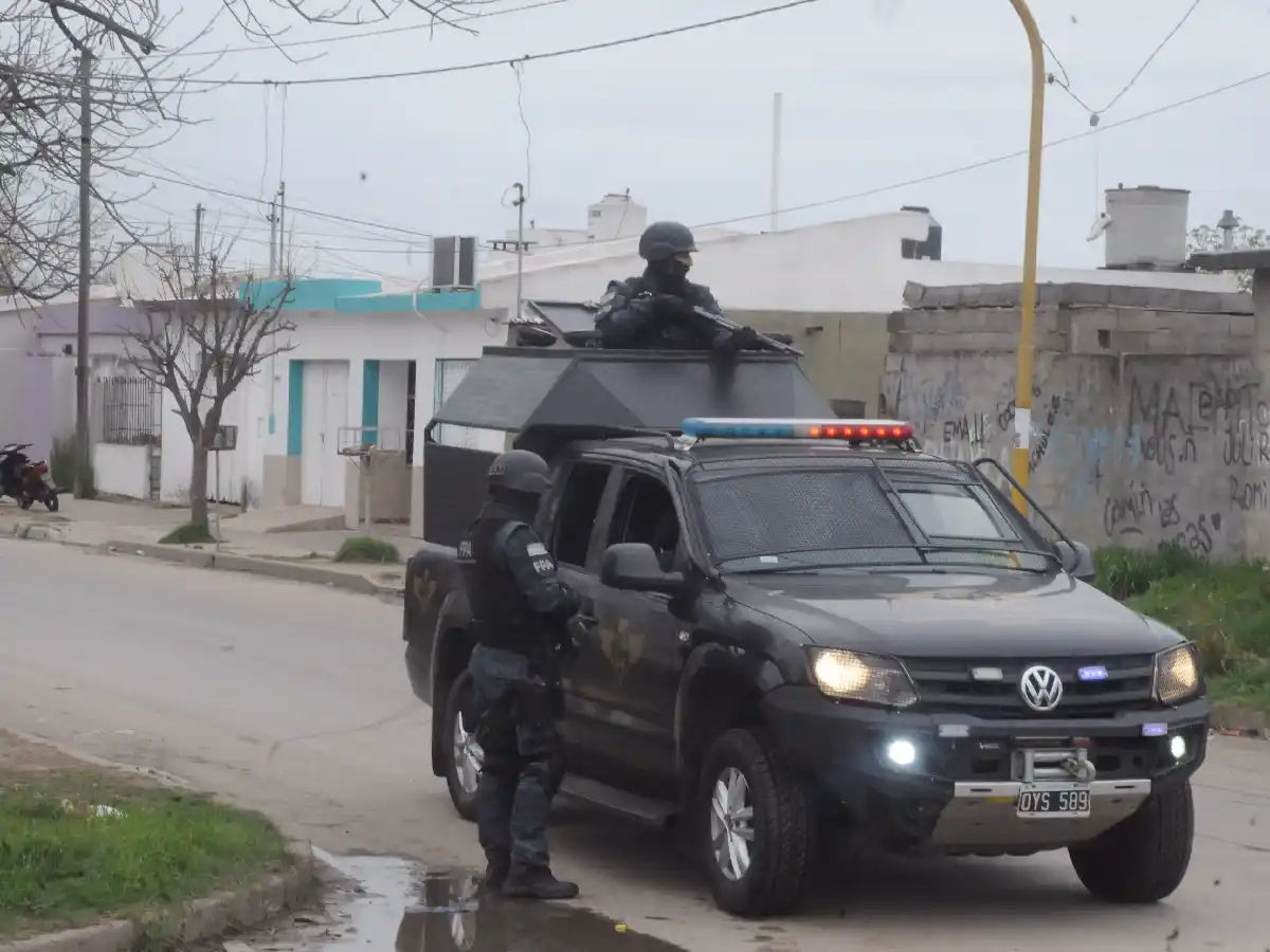 Narco operativo en barrio Parque: dos detenidos 