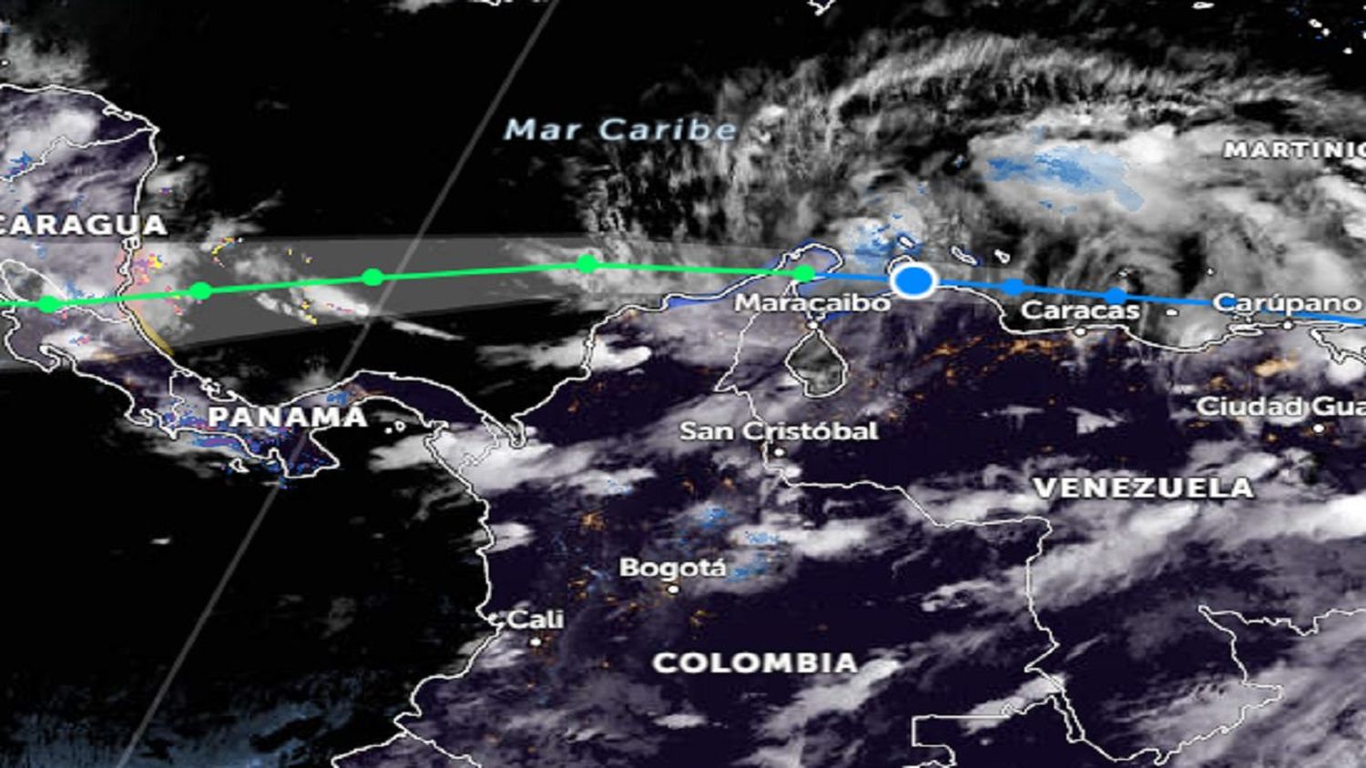 Colombia se prepara para recibir la tormenta tropical