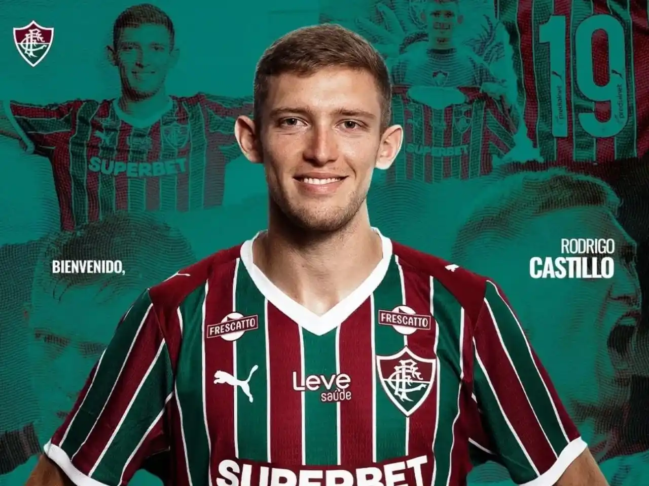 Rodrigo Castillo es el nuevo refuerzo del Fluminense de Brasil. Foto: Gentileza.