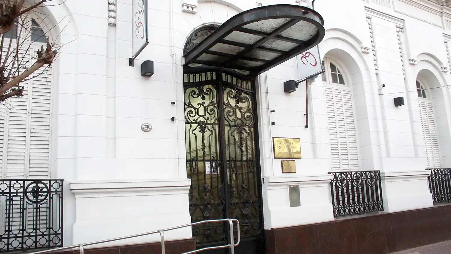 La sede del Colegio de Abogados, en calle 62 y 55