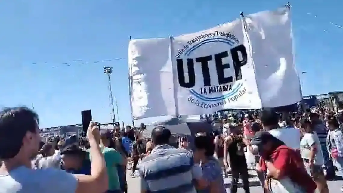 La agenda de reclamos se centra en el rechazo al cierre definitivo del programa Volver al Trabajo, la exigencia por el Salario Social Complementario y la reactivación de obras de integración socio-urbana.