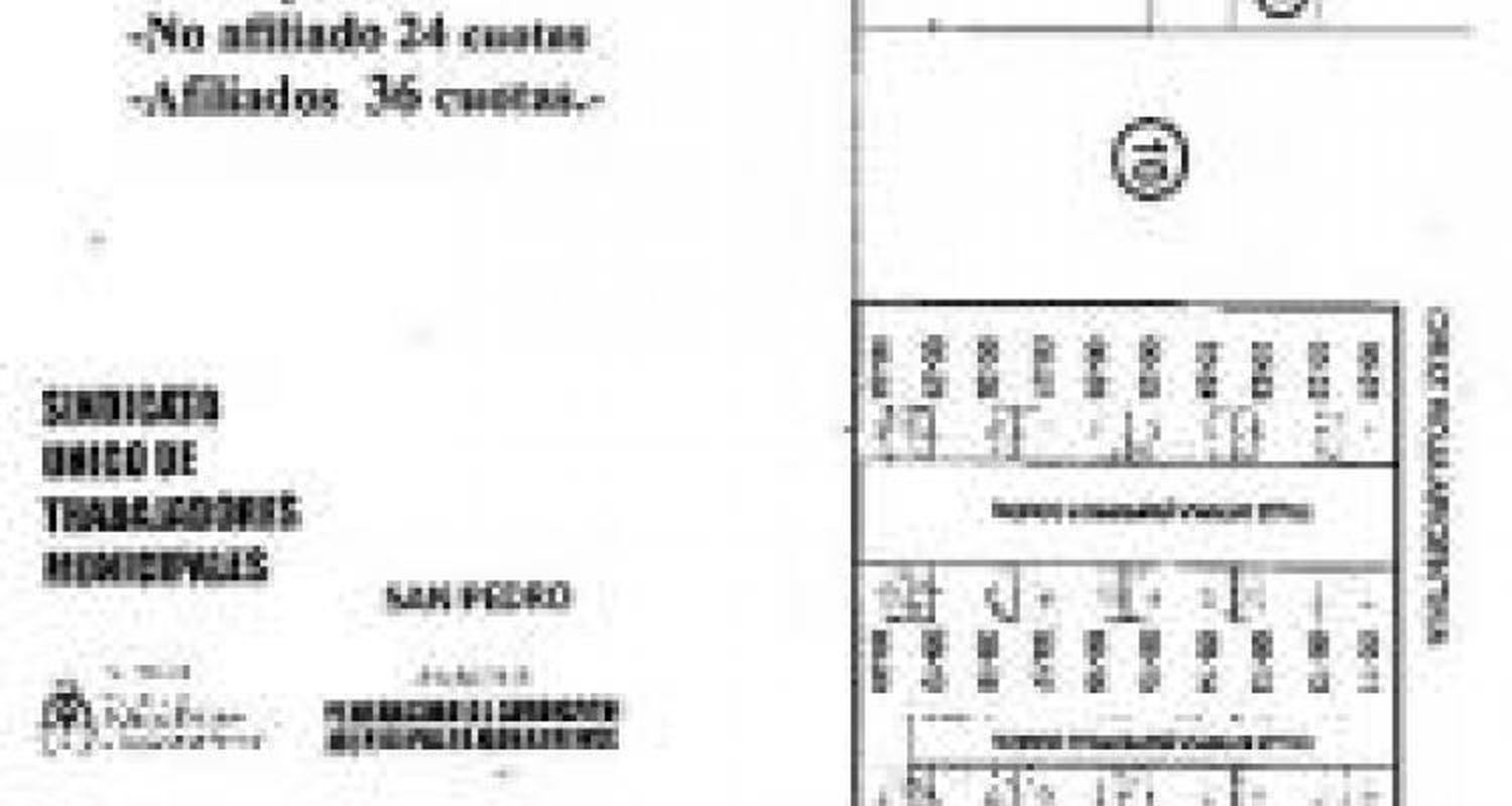 Ofrecen 30 lotes de un barrio para municipales
