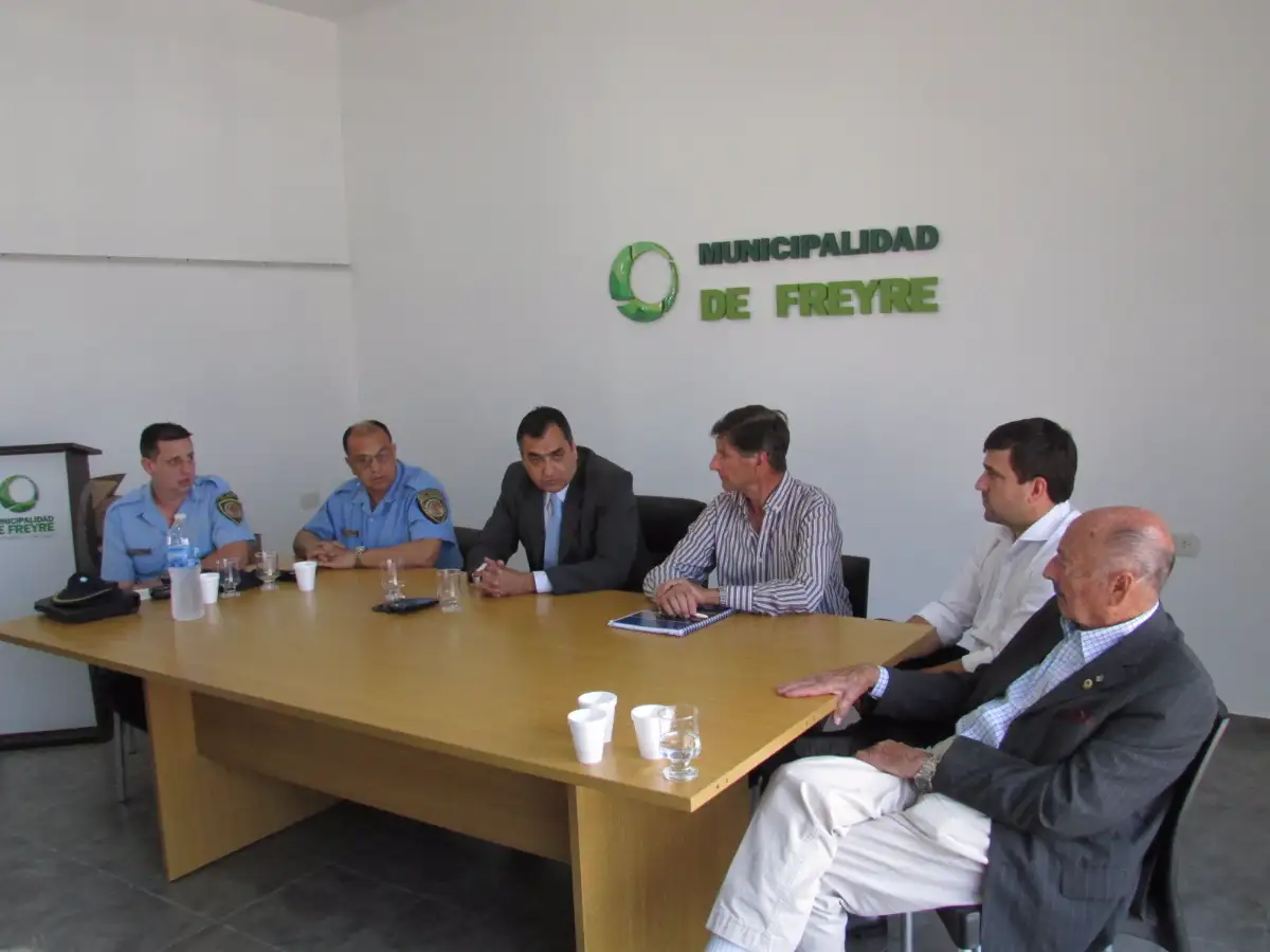 Reunión por seguridad  rural se realizó en Freyre