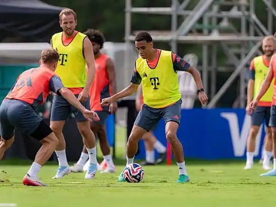 La última práctica del Bayern Munich.