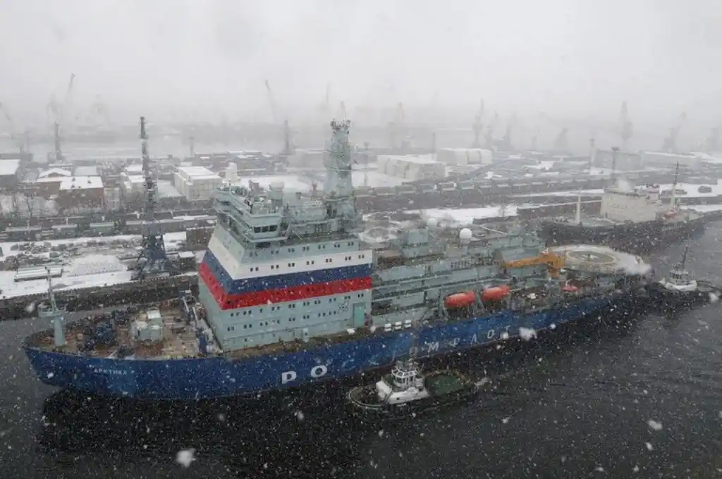Rusia está construyendo la flota rompehielos más poderosa del mundo