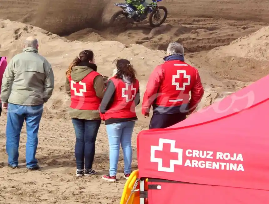 Dos voluntarios de Cruz Roja sufrieron una descarga eléctrica