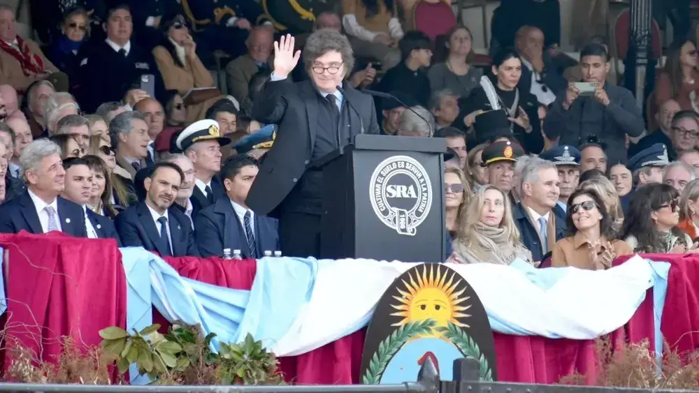 El presidente Javier Milei hizo hincapié en la eliminación del cepo cambiario.