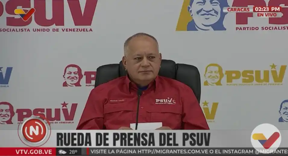 “Nayib Bukele es un secuestrador”: Diosdado Cabello exige que DEVUELVAN A TODOS LOS VENEZOLANOS (+Videos)