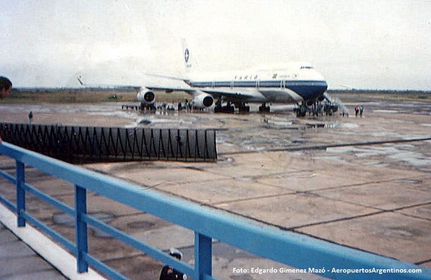 El Boeing 747 en los aeropuertos argentinos