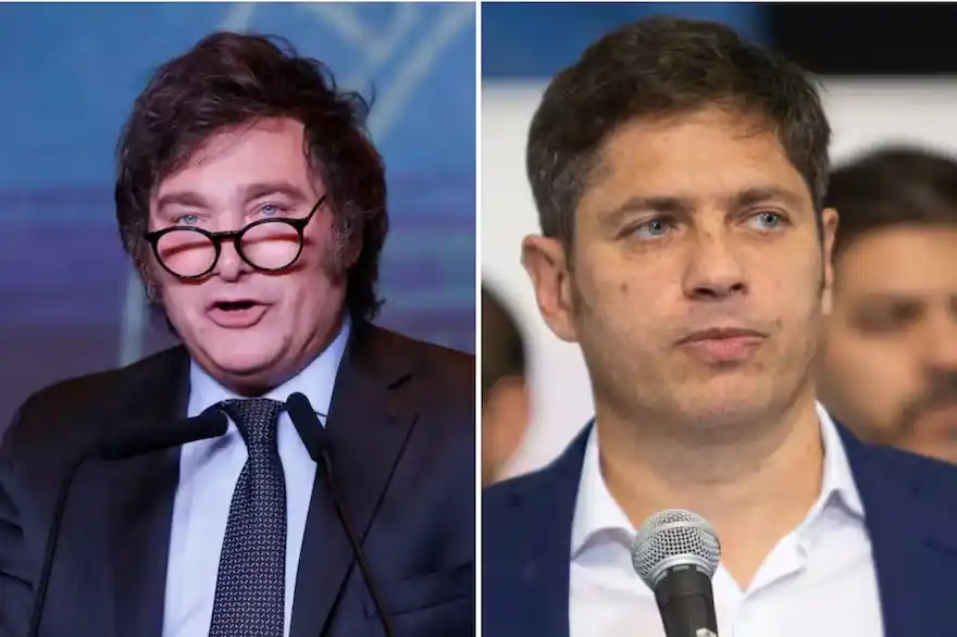 Sigue la disputa entre Milei y Kicillof