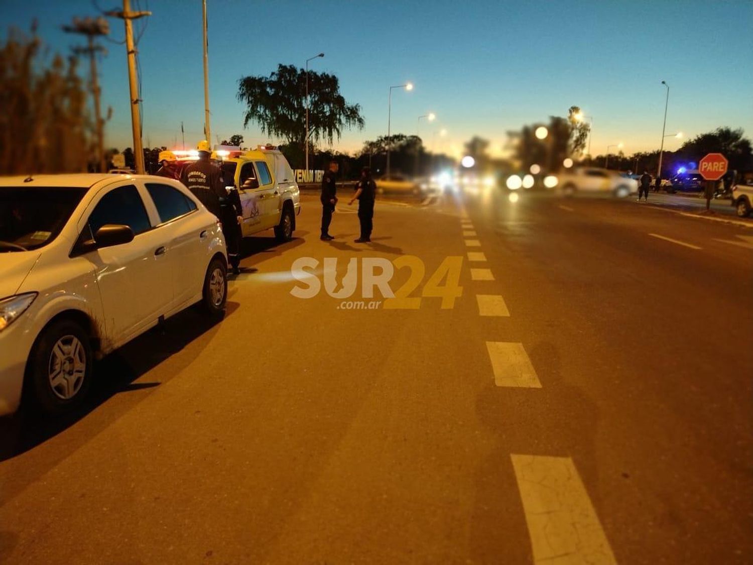 Ardua tarea de bomberos este viernes: cinco accidentes de tránsito y dos incendios 