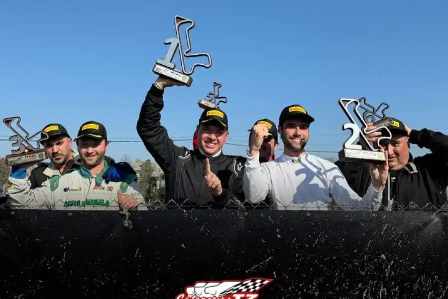 Agustín Ghiotti y su tercera victoria en San Jorge