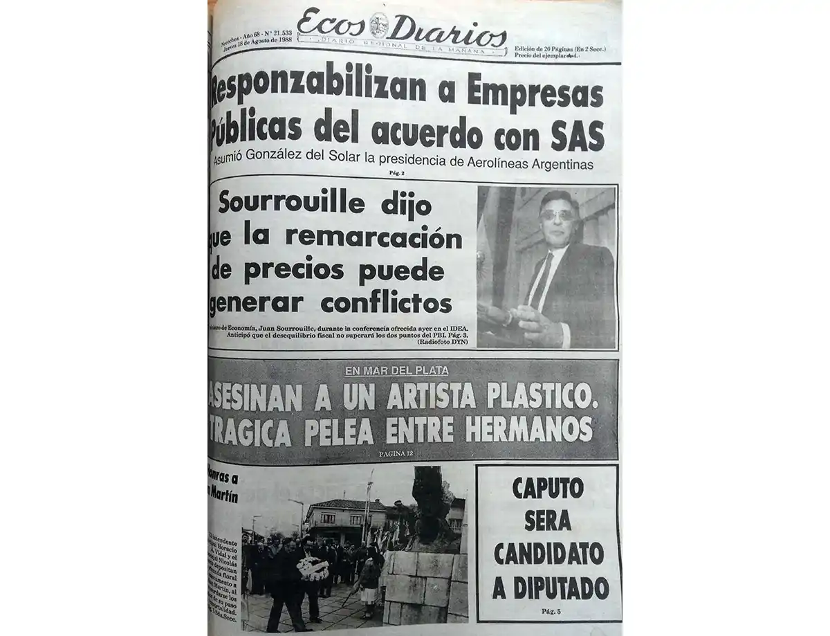 Jueves 18 de agosto de 1988