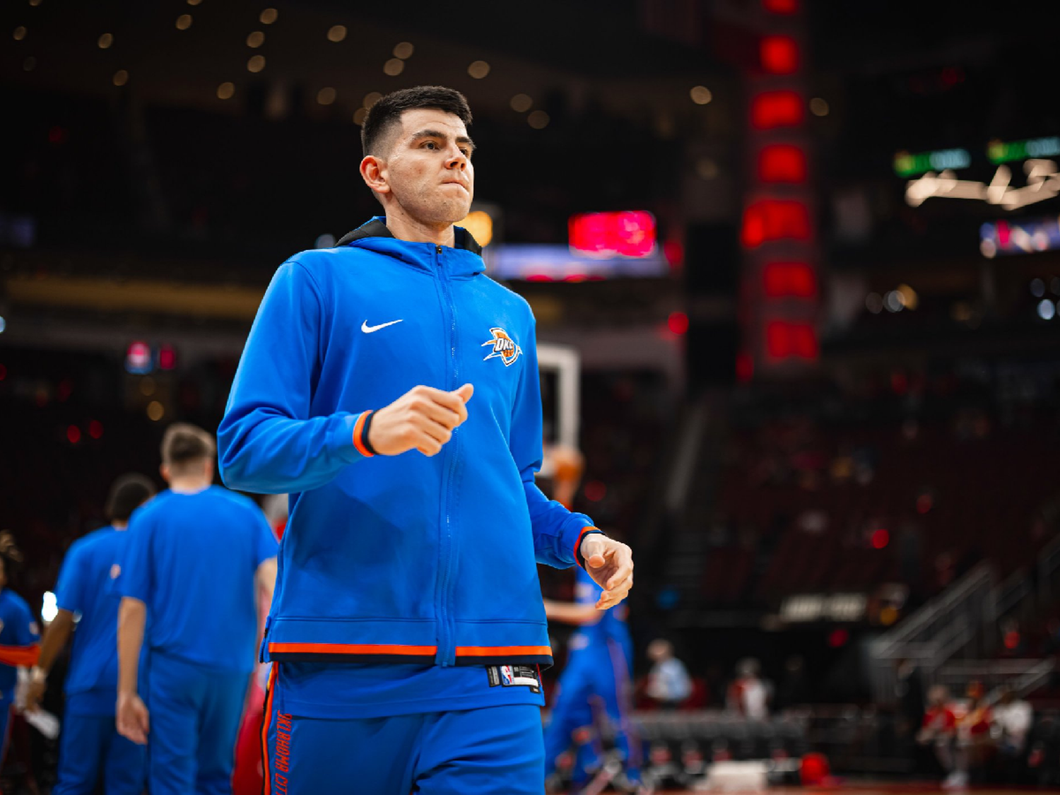 Deck fue enviado a la filial de Oklahoma en la G-League