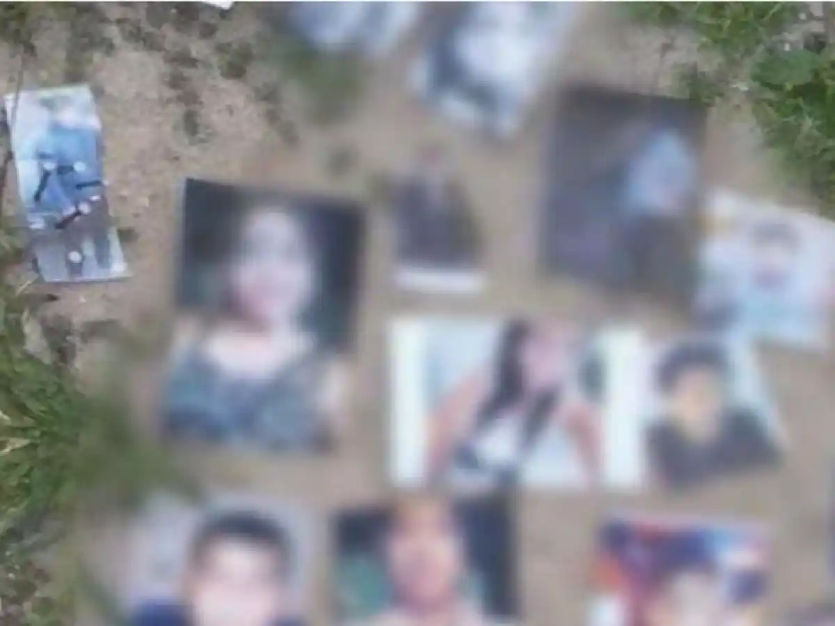 Ritual de magia negra: encontraron fotos llenas de clavos en un cementerio