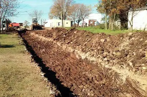 Avanzan las obras en calles de Larroque