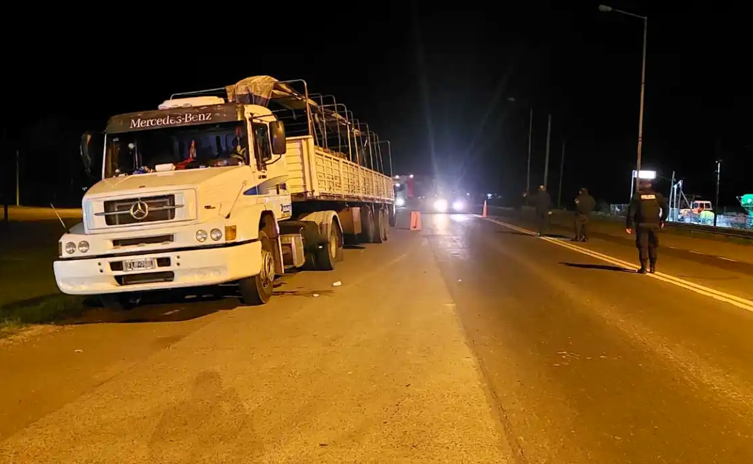 Persecución y disparos contra un camión en plena ruta 205