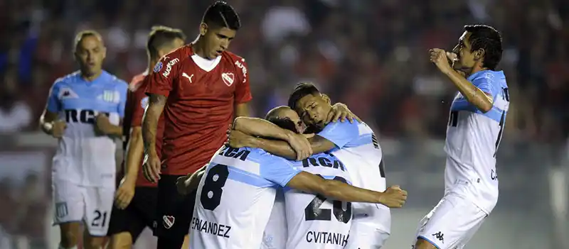 Racing goleó 3 a 1 a Independiente