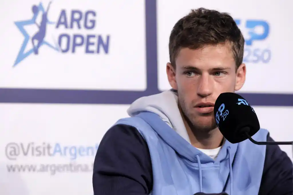 Schwartzman y Pella, en el cuadro 