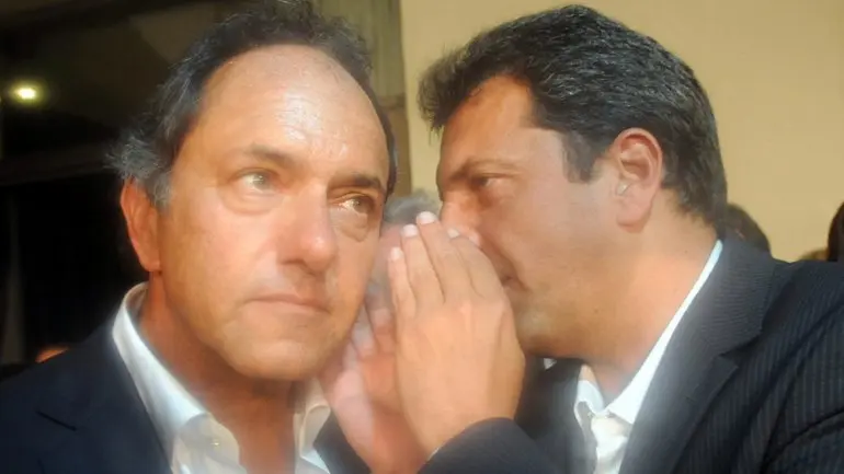 Scioli y Massa juntos en acto de Barrionuevo en Mar del Plata