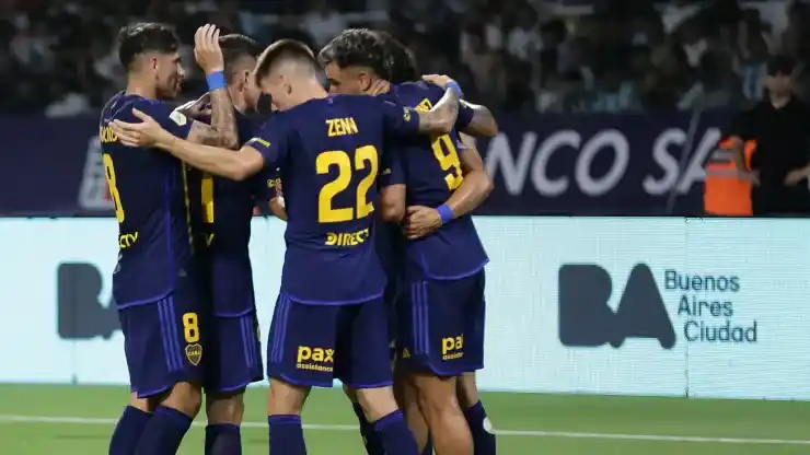 Boca goleó a Central Córdoba de Santiago del Estero y es escolta del Grupo A