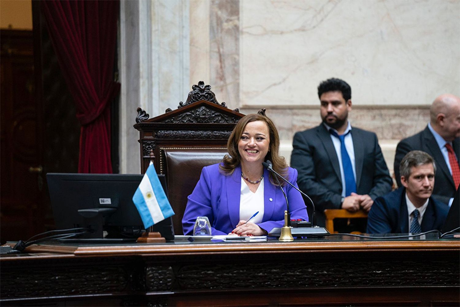 Cecilia Moreau instó a la “unidad nacional para que el bienestar de los argentinos sea el objetivo más importante”