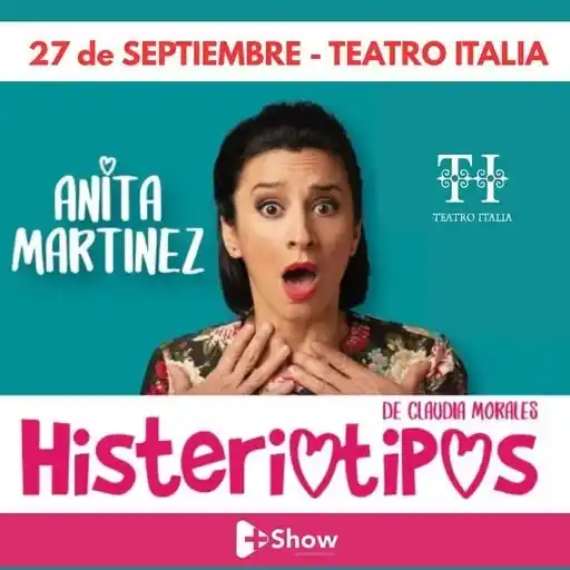 El humor de Anita Martínez llega a Gualeguay con “Histeriotipos”