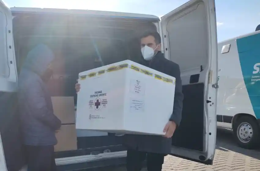 Llegaron casi 19 mil vacunas más a Mar del Plata