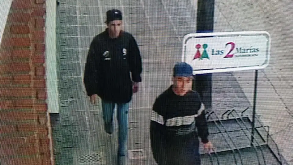 Dos hechos de inseguridad quedaron registrados en las cámaras de vigilancia