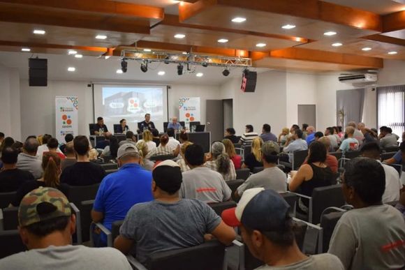 Reunión de SEOM con delegados de Rafaela