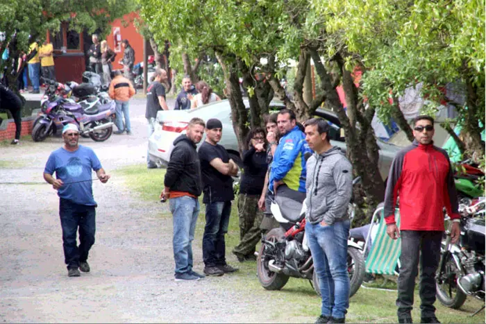 Moteros de distintos puntos del país participan de un encuentro