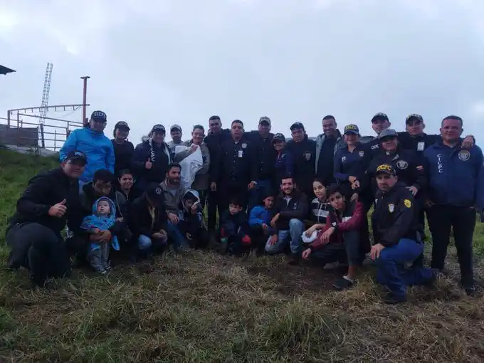 SANAS Y SALVAS encuentran a las familias desaparecidas en las montañas de Táchira