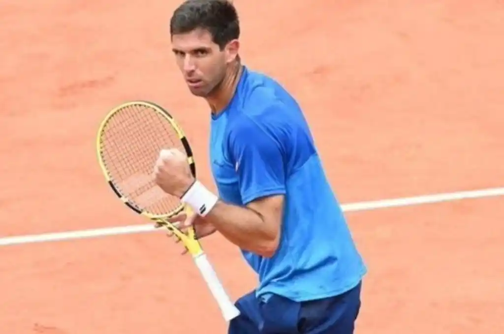 Delbonis venció a Zhang y pasó a octavos de final en Hamburgo