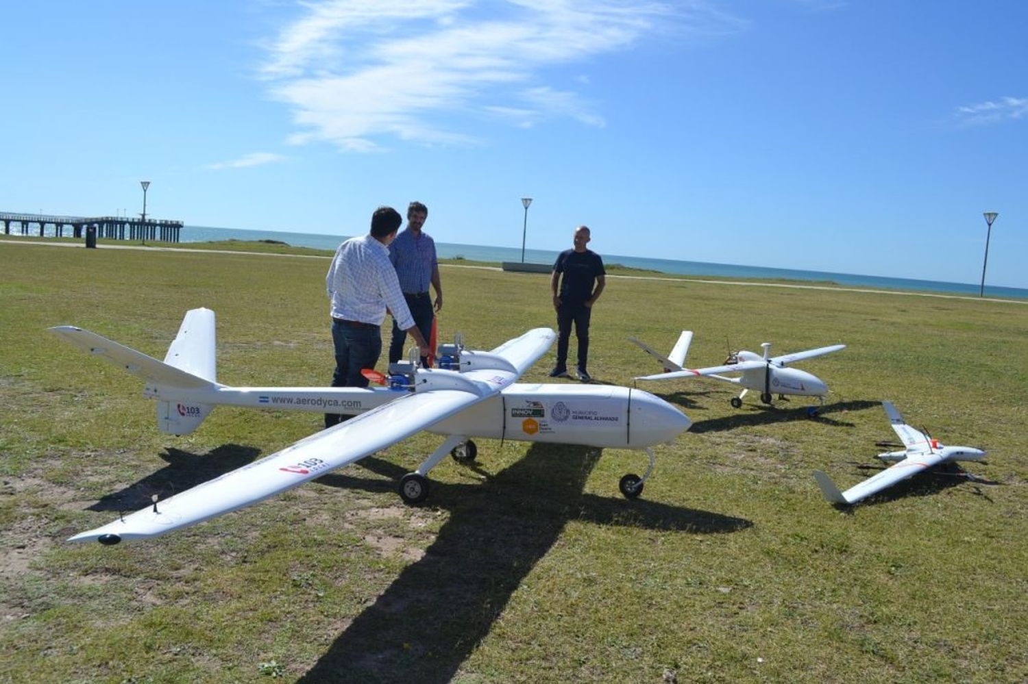 Miramar: Monitoreo de aislamiento obligatorio con aviones no tripulados