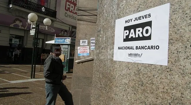 Paro bancario: Los bancos estarán cerrados en todo el país