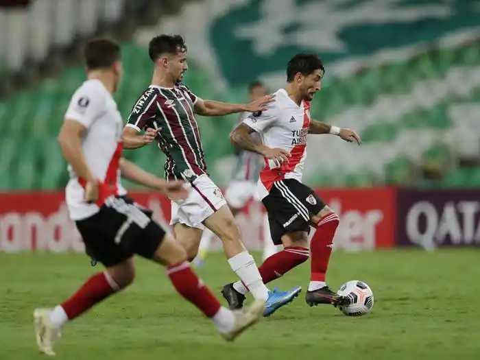 River empató con Fluminense en Brasil en su debut en la Copa Libertadores