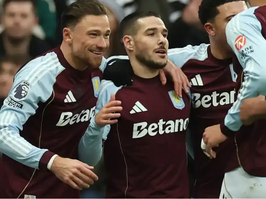 Buendía volvió a marcar para el Aston Villa.