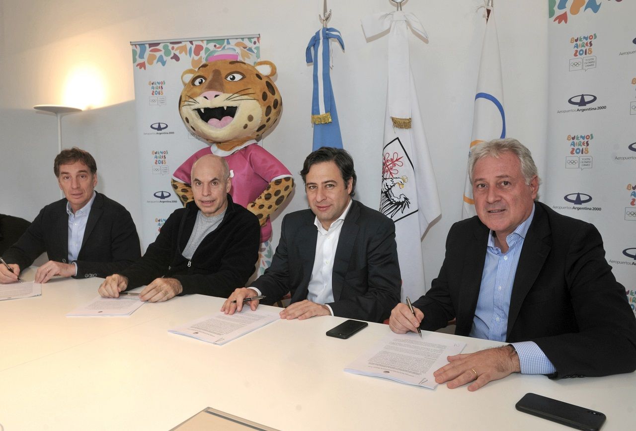 AA2000 será Sponsor Oro de los  Juegos Olímpicos de la Juventud Buenos Aires 2018