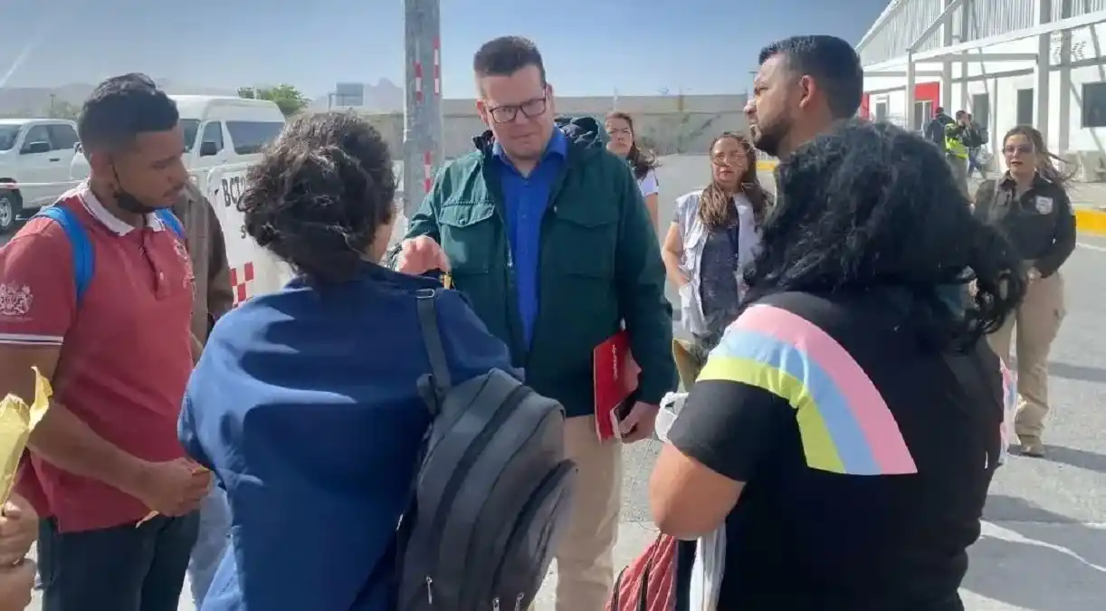 Comienza proceso de repatriación de venezolanos víctimas del incendio en centro de migrantes de México