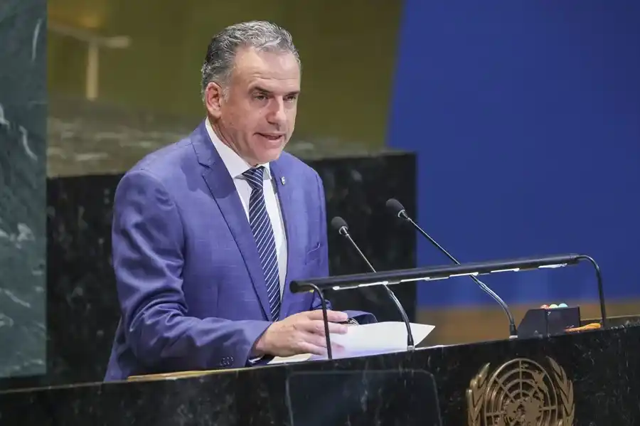 El presidente uruguayo Yamandú Orsi. EFE