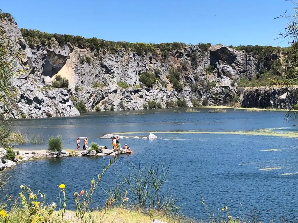 Otro fin de semana en las cavas de Cerro Leones.