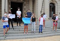 Estudiantes secundarios pidieron por la vuelta a la presencialidad en todas las escuelas 
