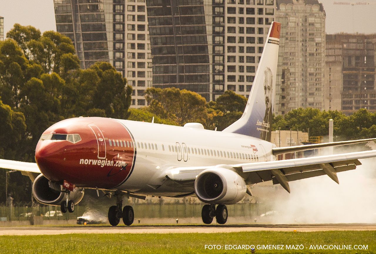 Norwegian Air Argentina transfiere un avión a filiales europeas del grupo por el grounding de los MAX