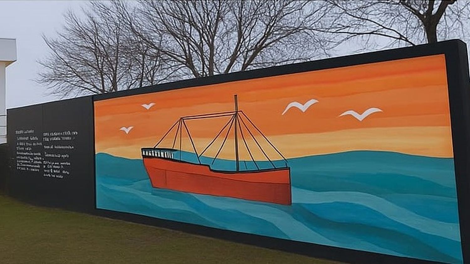 La obra honra la memoria de los trabajadores desaparecidos en el hundimiento del barco pesquero, ocurrido hace ocho años.