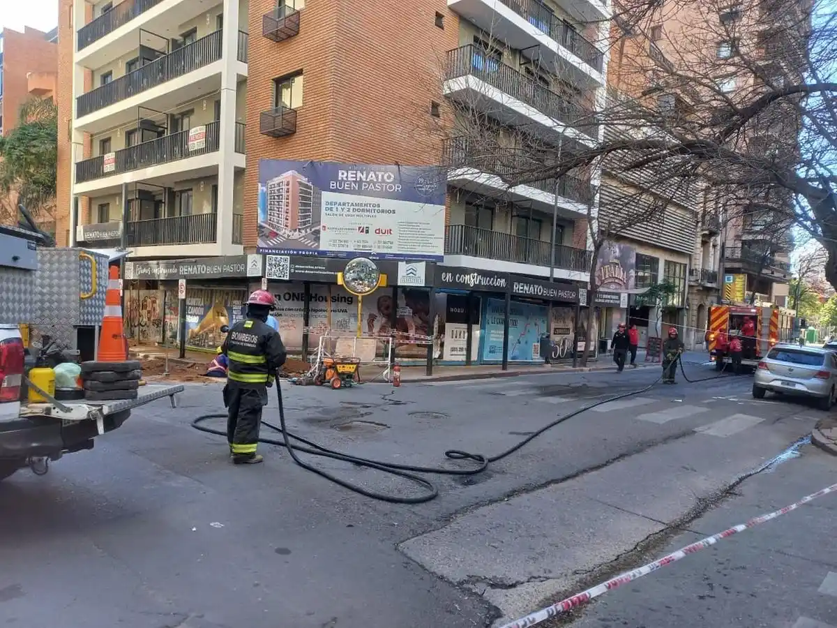 Evacuación en Nueva Córdoba por una fuga de gas: susto sin heridos